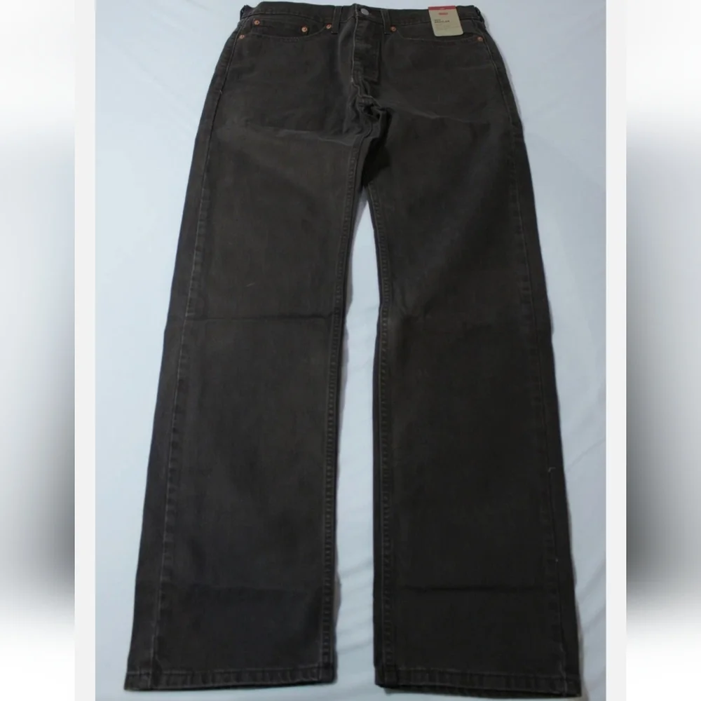 Levi's Brown 505 Straight Jeans Classic Style NWT - Picture 1 of 6